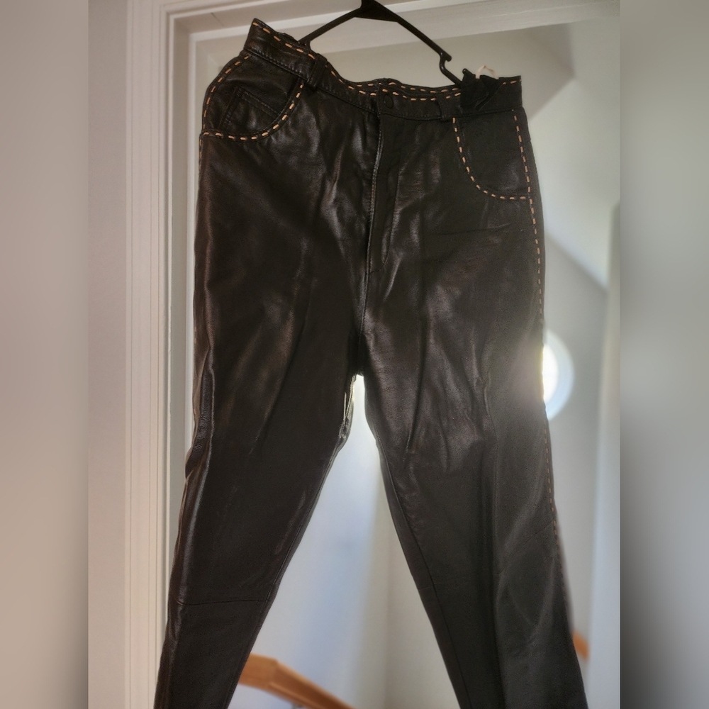 Leather pants